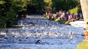 Schwimmstrecke-Ironman-Klagenfurt